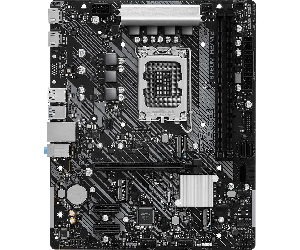 ⁨ASRock B760M-H2/M.2 motherboard⁩ at Wasserman.eu