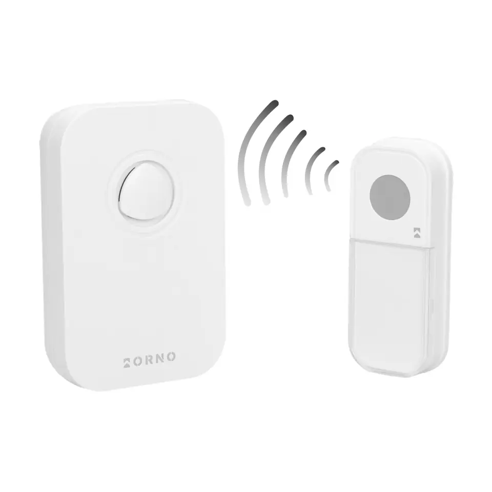 ⁨FADO AC wireless doorbell, network, learning system, 36 sounds, 100m⁩ at Wasserman.eu