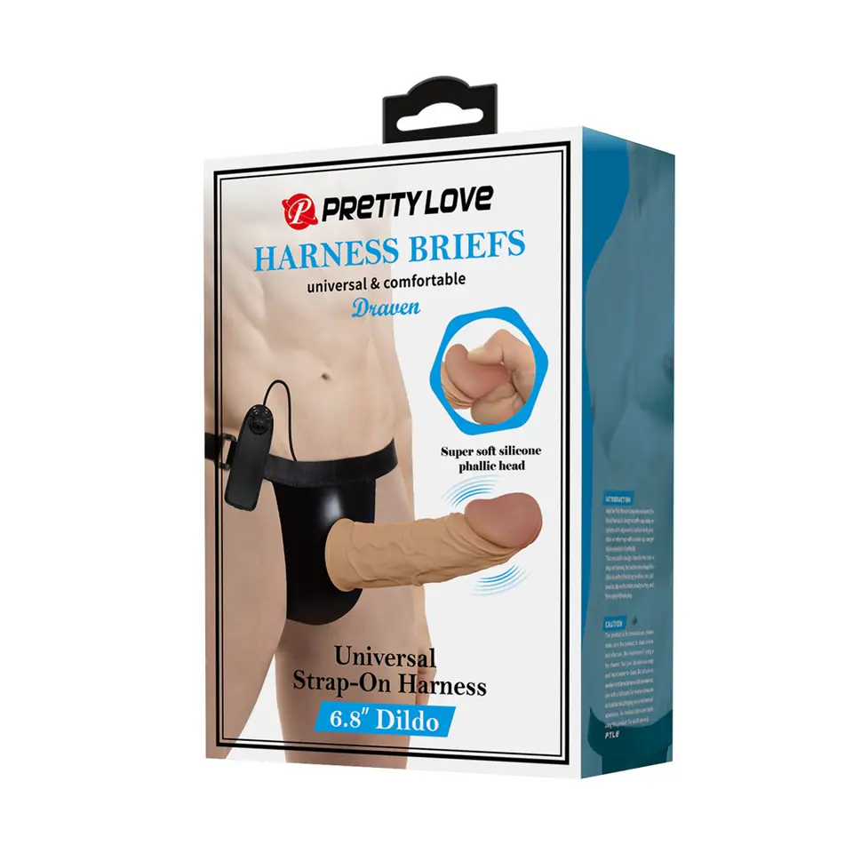 STRAP-ON Z WIBRACJĄ PRETTY LOVE HARNESS BRIEFS w sklepie Wasserman.eu