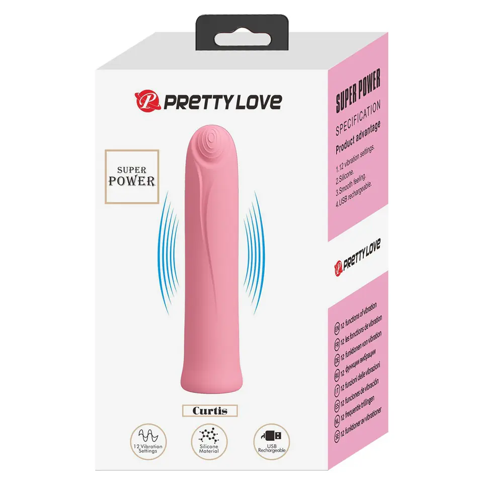 WIBRATOR PRETTY LOVE CURTIS w sklepie Wasserman.eu