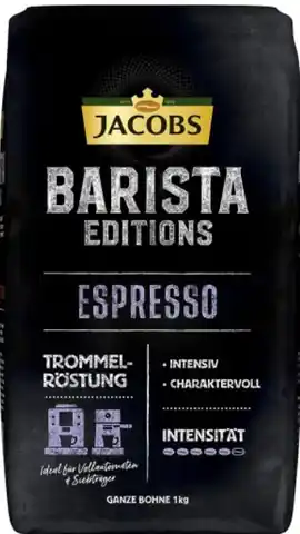 ⁨Jacobs Barista Espresso Kawa Ziarnista 1 kg⁩ w sklepie Wasserman.eu