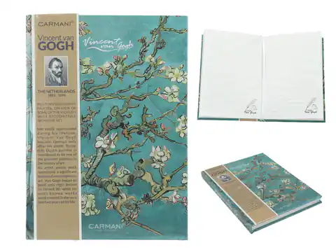 ⁨Notes - V. van Gogh, Kwitnący Migdałowiec (CARMANI)⁩ w sklepie Wasserman.eu