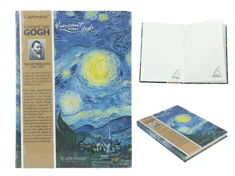⁨Notes - V. van Gogh, Gwiaździsta Noc (CARMANI)⁩ w sklepie Wasserman.eu