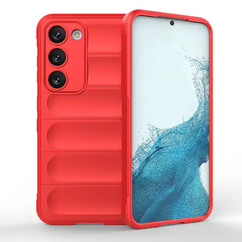 ⁨Magic Shield Case etui do Samsung Galaxy S23+ elastyczny pancerny pokrowiec czerwone⁩ w sklepie Wasserman.eu