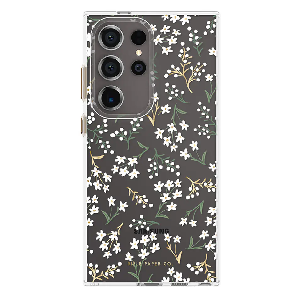 ⁨Rifle Paper Clear - Etui Samsung Galaxy S24 Ultra (Petite Fleurs)⁩ w sklepie Wasserman.eu