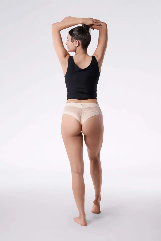 Figi Kiss Panty Beżowe (Rozmiar M) w sklepie Wasserman.eu