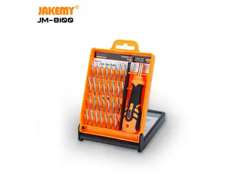 ⁨Professional PRECISION Tools Kit JAKEMY 32in1⁩ at Wasserman.eu
