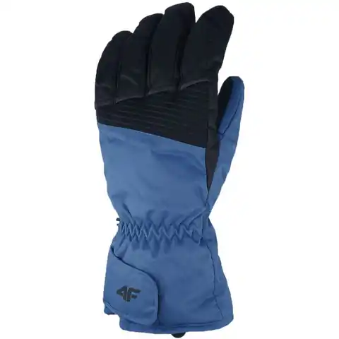 ⁨Rękawice narciarkie 4F FNK M107 M 4FWAW23AFGLM107 (kolor Niebieski, rozmiar L)⁩ w sklepie Wasserman.eu