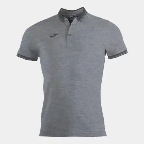 ⁨Koszulka Joma Polo Shirt Bali II S/S (kolor Szary/Srebrny, rozmiar 5XS)⁩ w sklepie Wasserman.eu