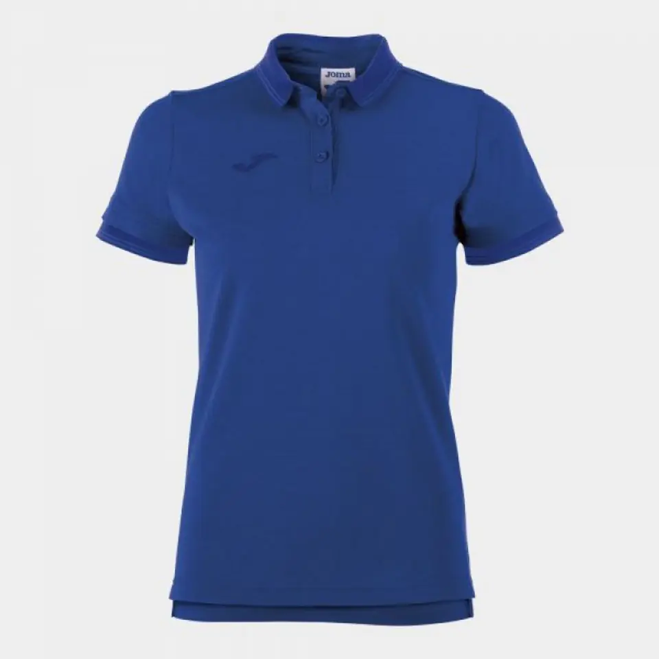 ⁨Koszulka Joma Polo Shirt Bali II S/S W (kolor Niebieski, rozmiar 2XS)⁩ w sklepie Wasserman.eu