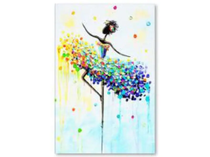 ⁨Diamond Embroidery, Painting, Diamond Mosaic Diamond Painting, BALLERINA - COLOR 30x40cm⁩ at Wasserman.eu