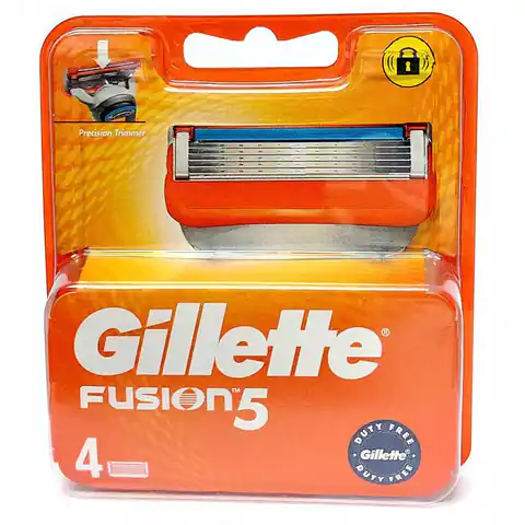 ⁨Gillette Fusion 5 Ostrza 4 szt.DE⁩ w sklepie Wasserman.eu