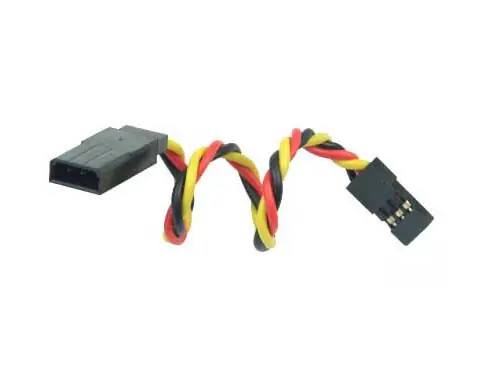 ⁨Extension servo 90 cm JR - 0,33mm2 22AWG - twisted - MSP⁩ at Wasserman.eu