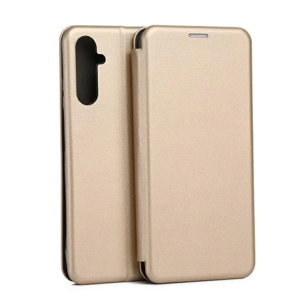 ⁨Beline Etui Book Magnetic Samsung A05sA057 złoty/gold⁩ w sklepie Wasserman.eu