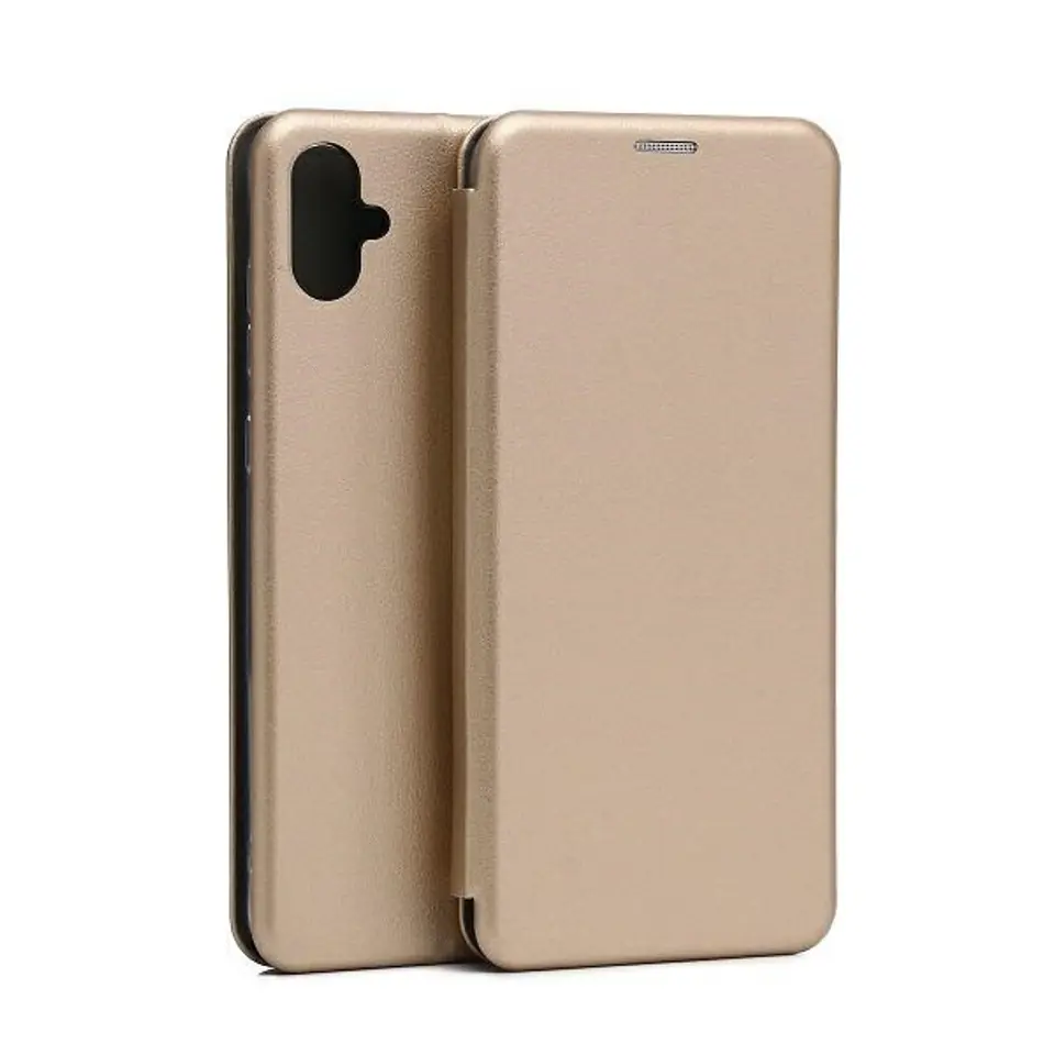 ⁨Beline Etui Book Magnetic Samsung A05złoty/gold⁩ w sklepie Wasserman.eu