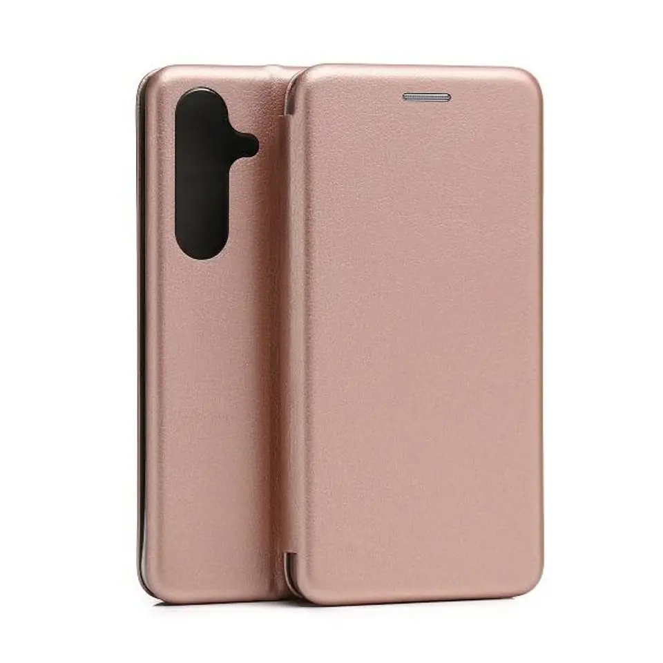 ⁨Beline Etui Book Magnetic Samsung S24S921 różowo-złoty/rose gold⁩ w sklepie Wasserman.eu