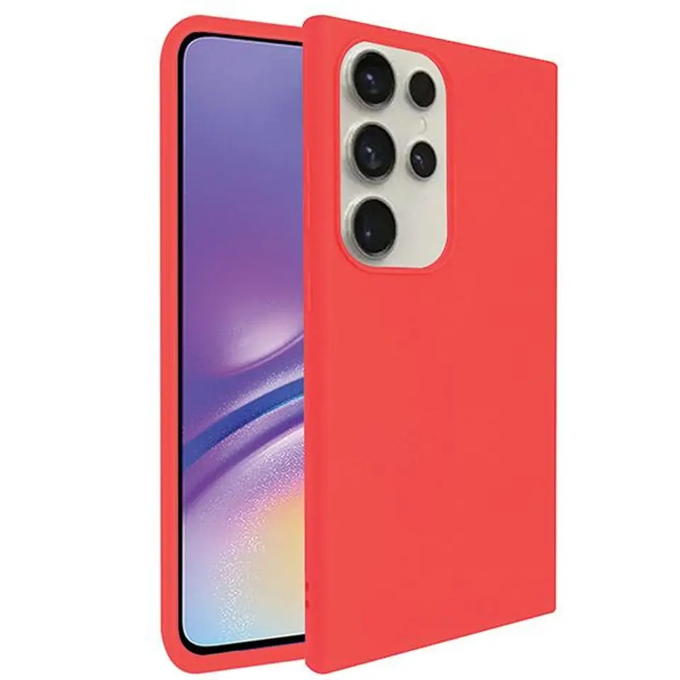 ⁨Beline Etui Candy Sam S24 Ultra S928czerwony/red⁩ w sklepie Wasserman.eu