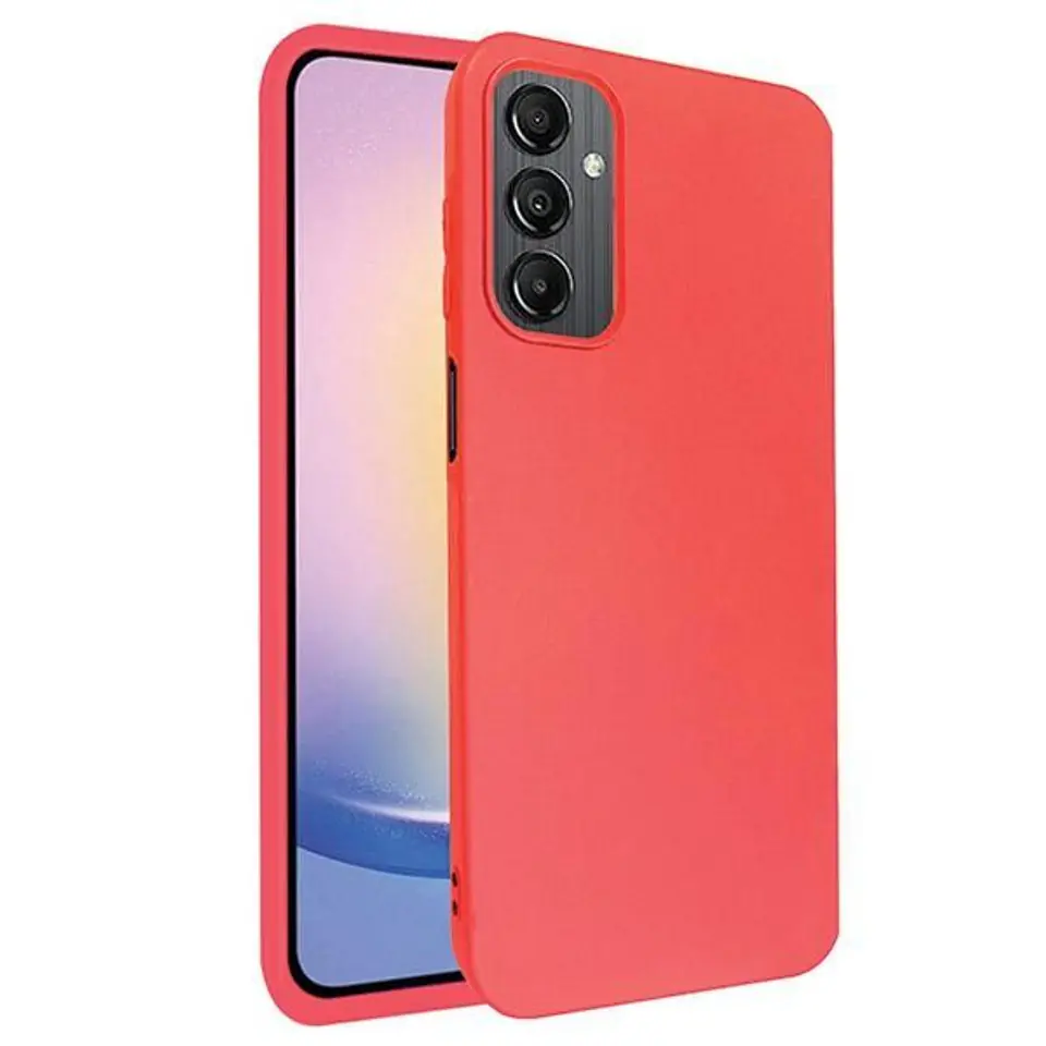 ⁨Beline Etui Candy Samsung A25 5GA256 czerwony/red⁩ w sklepie Wasserman.eu