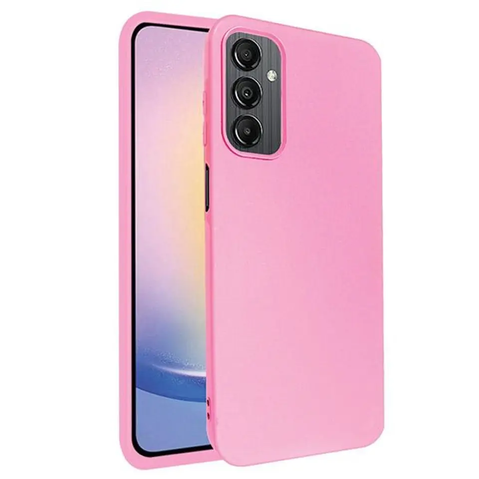 ⁨Beline Etui Candy Samsung A25 5GA256 jasnoróżowy/light pink⁩ w sklepie Wasserman.eu