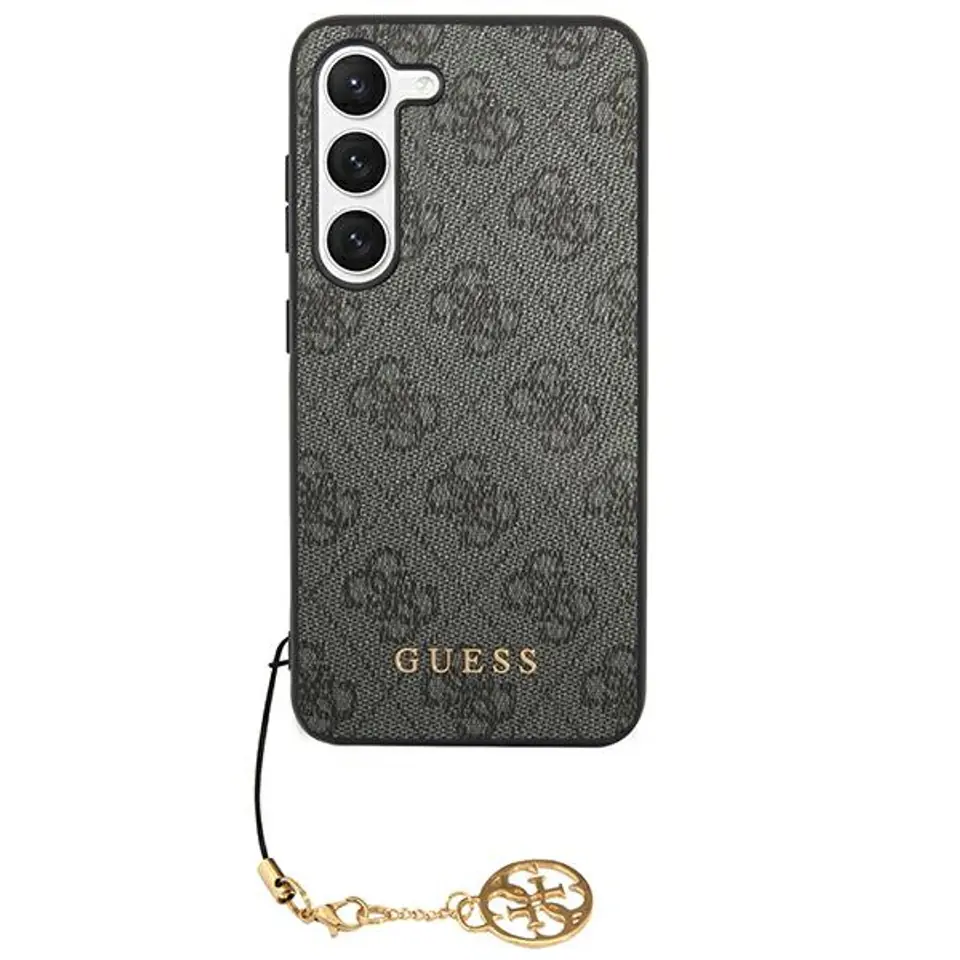 ⁨Guess GUHCS24LGF4GGR S24 Ultra S928 czarny/black hardcase 4G Charms Collection⁩ w sklepie Wasserman.eu