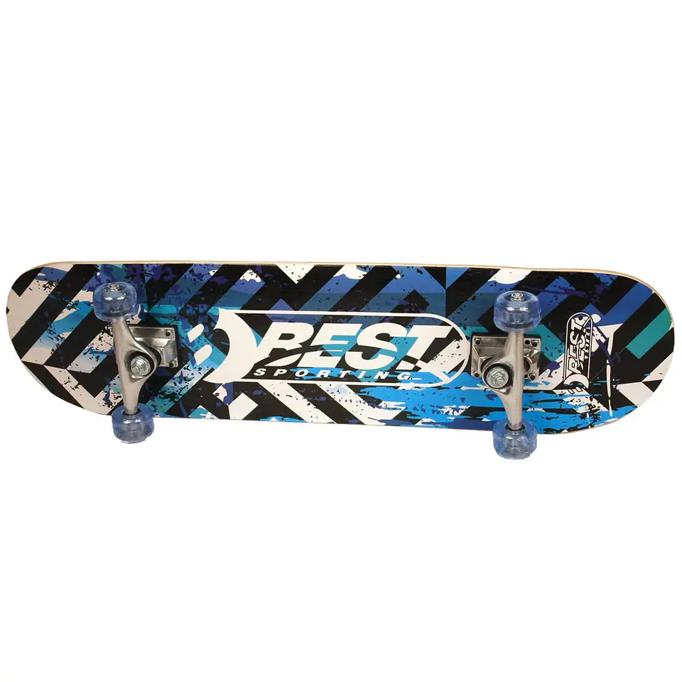 ⁨DESKOROLKA DREWNIANA STREET BLUE BEST SPORTING⁩ w sklepie Wasserman.eu