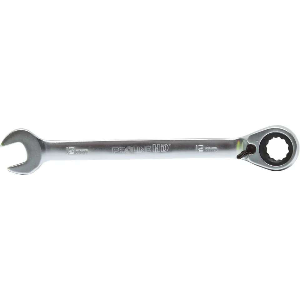 ⁨RATCHET COMBINATION SPANNER, REVERS.SWITCH 17MM PROLINE "HD"⁩ at Wasserman.eu