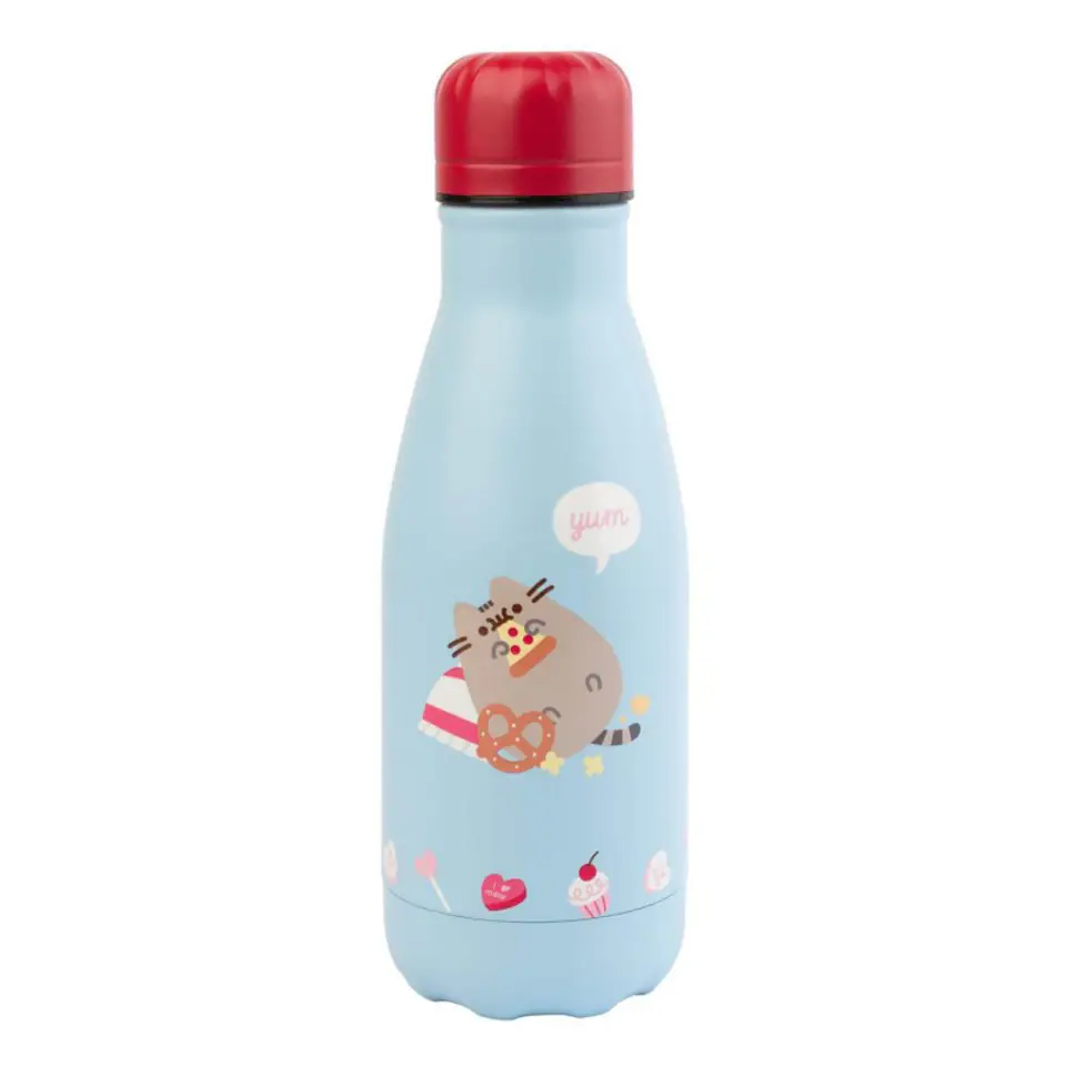 ⁨Pusheen - Butelka termiczna ze stali nierdzewnej z kolekcji Purrfect Love 260 ml⁩ w sklepie Wasserman.eu