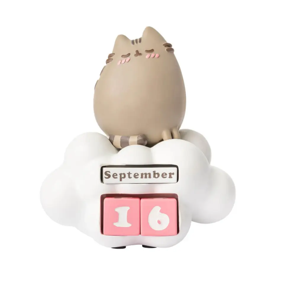 ⁨Pusheen - Wieczny kalendarz 3D z kolekcji Purrfect Love⁩ w sklepie Wasserman.eu