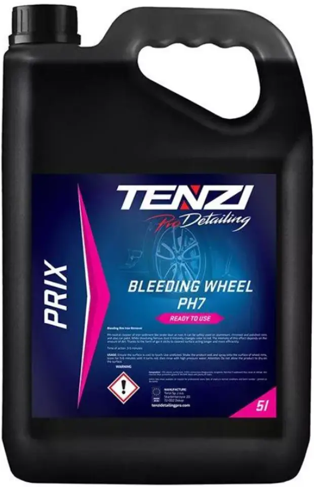 ⁨Tenzi ProDetailing Prix 5L - produkt do usuwania zanieczyszczeń metalicznych⁩ w sklepie Wasserman.eu