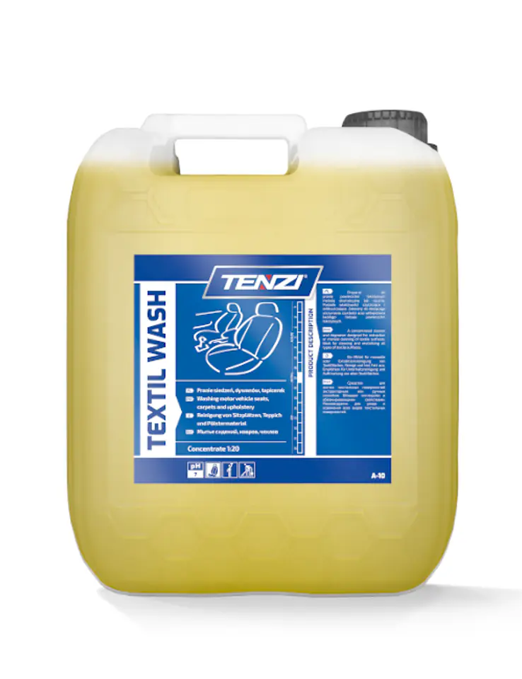 Tenzi Textil Wash 5L - koncentrat do prania tapicerki w sklepie Wasserman.eu