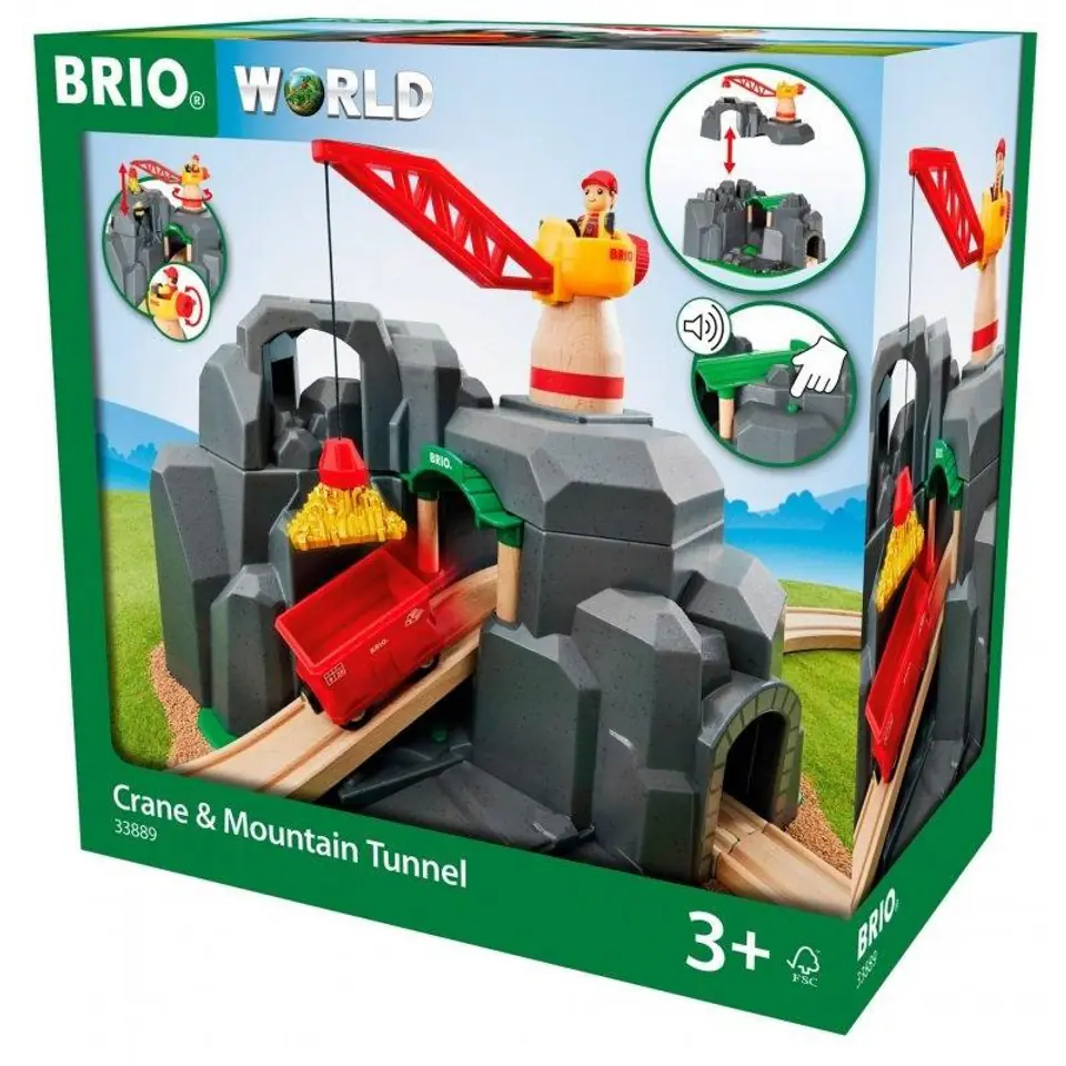 ⁨BRIO World - Crane & Mountain Tunnel⁩ at Wasserman.eu