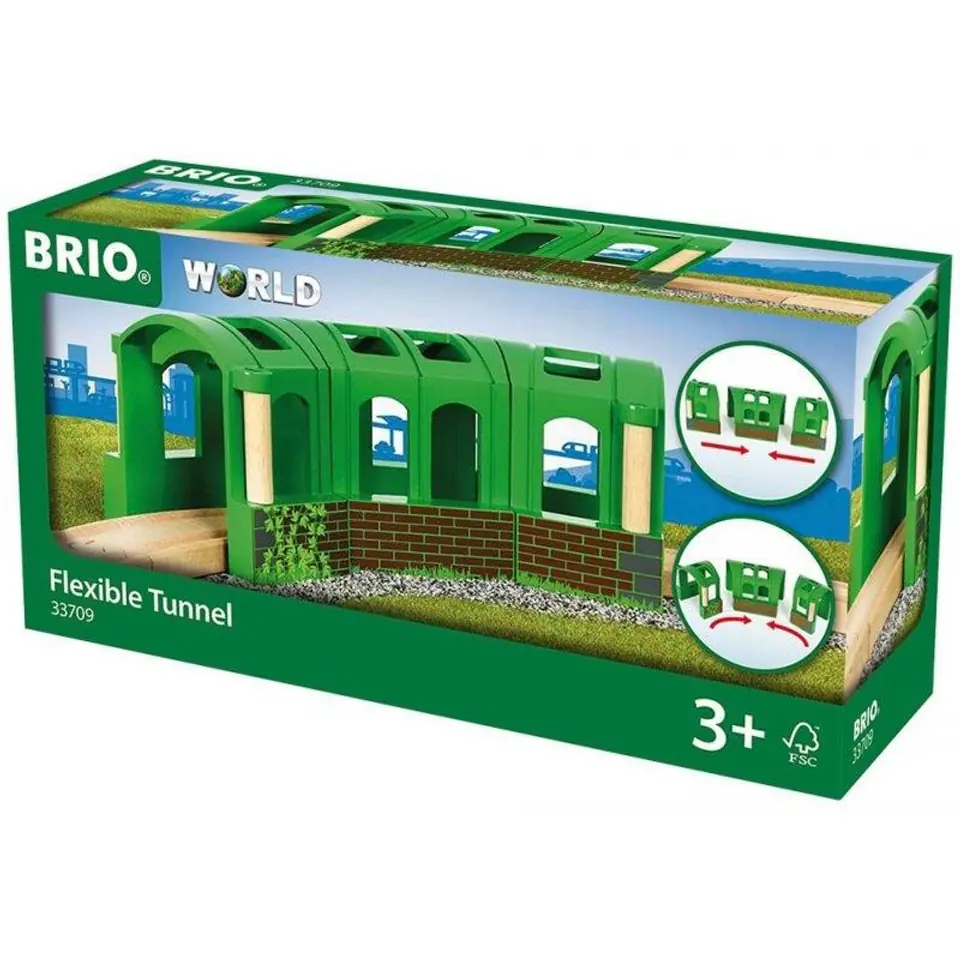 ⁨BRIO World Flexible Tunnel⁩ at Wasserman.eu