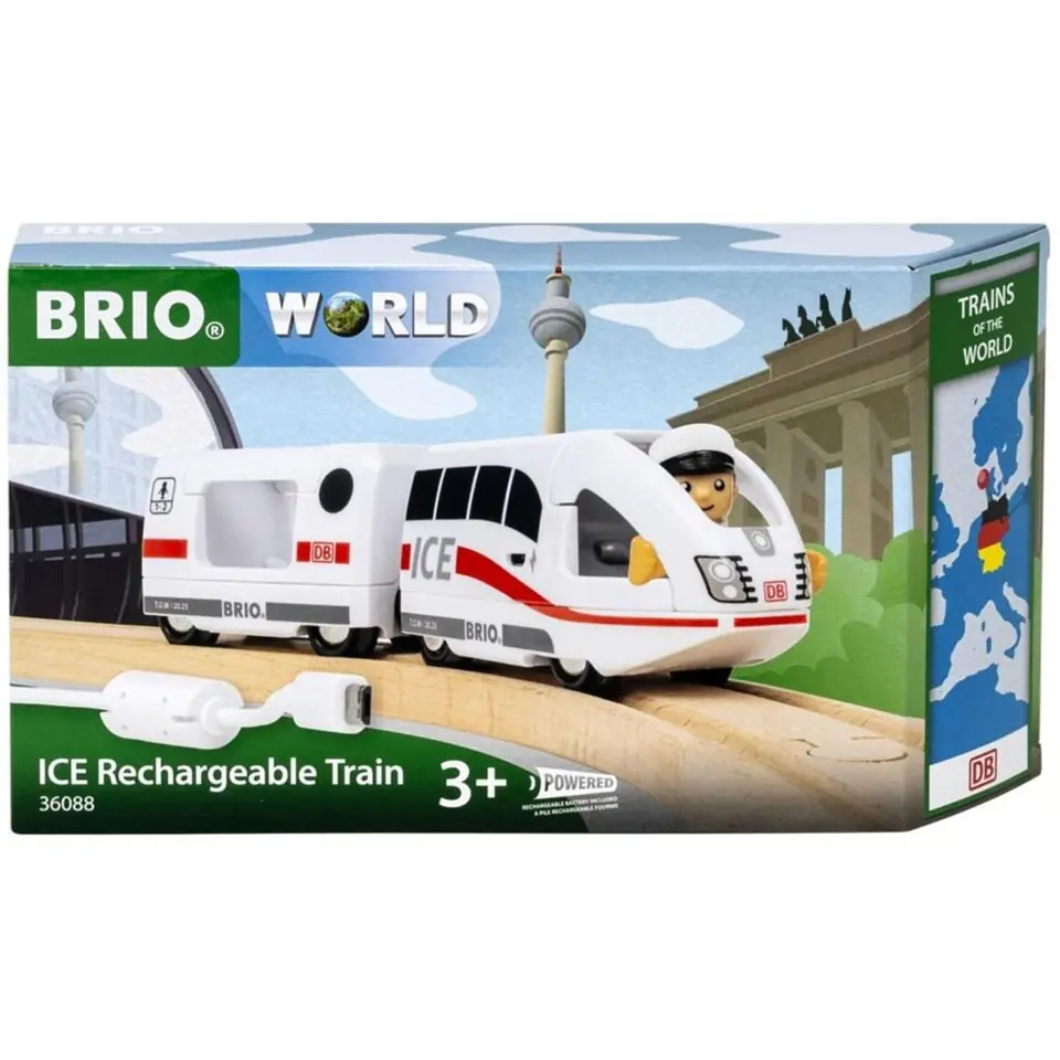 ⁨Brio Trains of the World Train ICE⁩ at Wasserman.eu