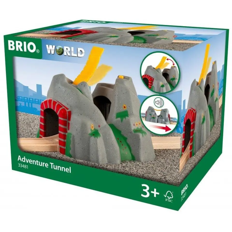 ⁨BRIO 33481 Tunnel with bridge and p4 sounds⁩ at Wasserman.eu