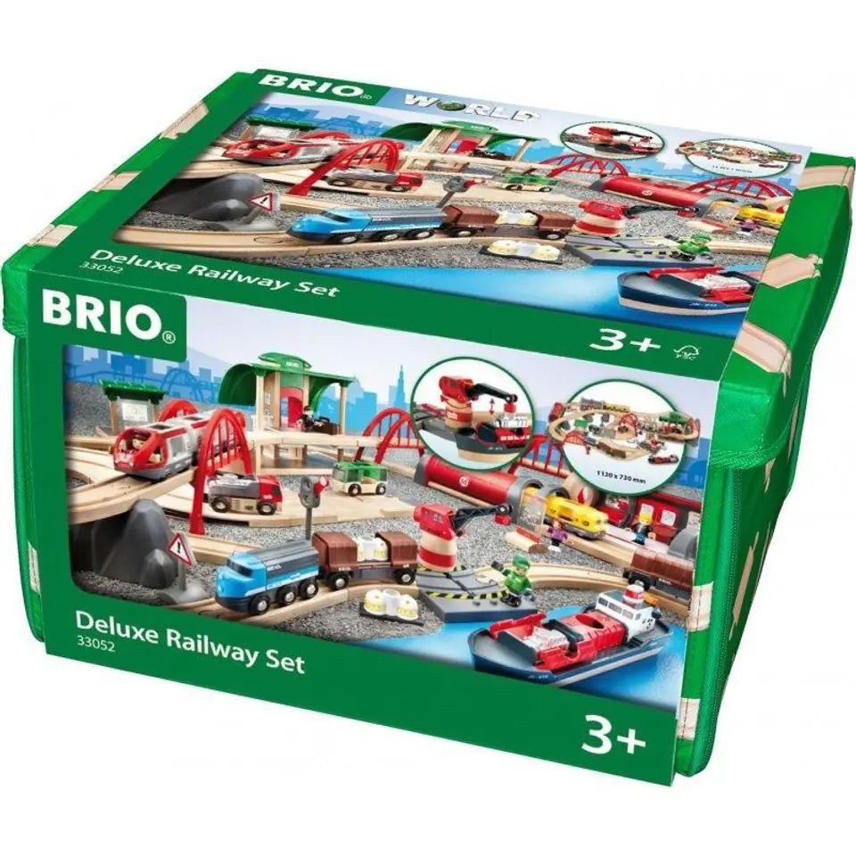 ⁨BRIO World - Deluxe Railway Set⁩ at Wasserman.eu