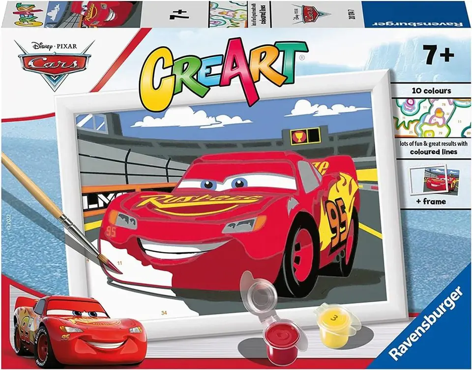 ⁨CreArt dla dzieci: Cars - Świecący McQueen⁩ w sklepie Wasserman.eu