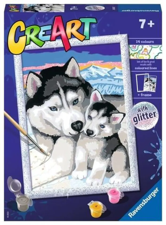 ⁨CreArt dla dzieci: Husky⁩ w sklepie Wasserman.eu