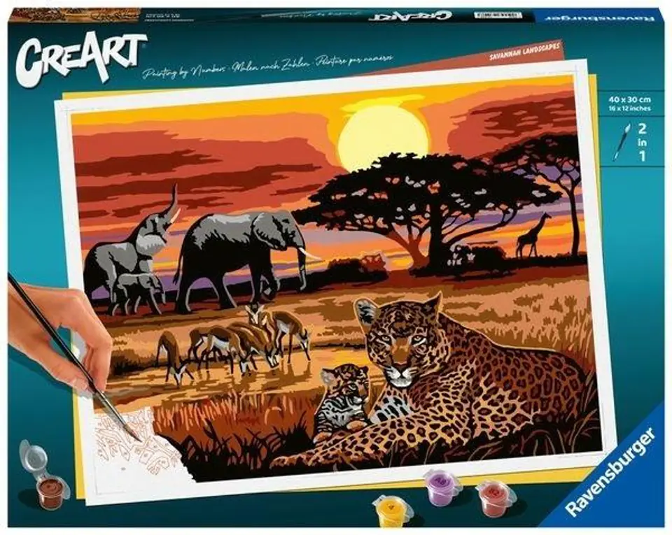 ⁨CreArt: African landscape⁩ at Wasserman.eu