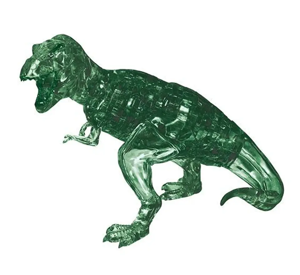 ⁨Crystal puzzle Dinozaur T-Rex zielony⁩ w sklepie Wasserman.eu