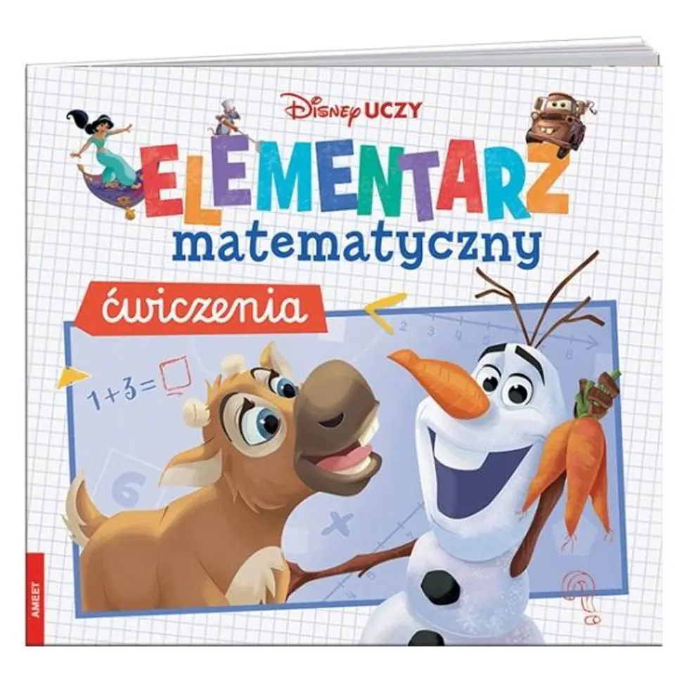 Disney uczy. Elementarz matematyczny. Ćwiczenia w sklepie Wasserman.eu