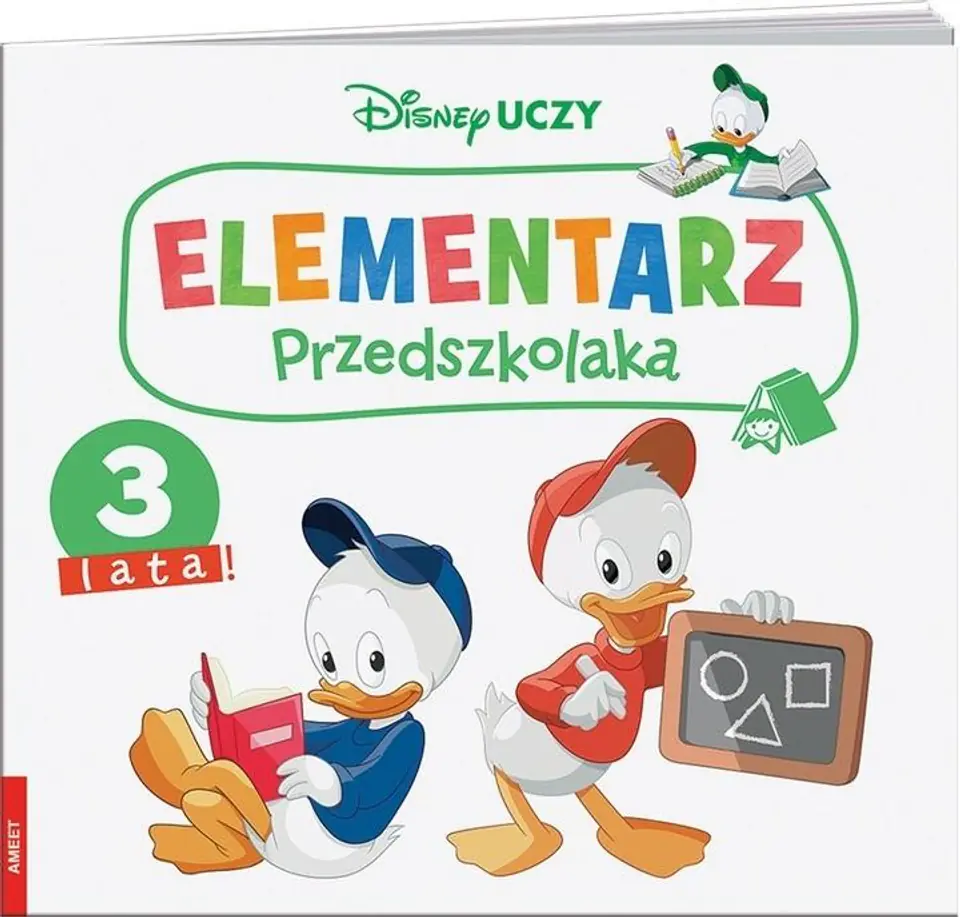 Disney Uczy. Elementarz przedszkolaka. 3 lata w sklepie Wasserman.eu