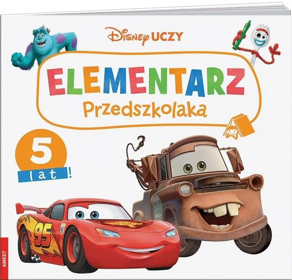 Disney Uczy. Elementarz przedszkolaka. 5 lat w sklepie Wasserman.eu
