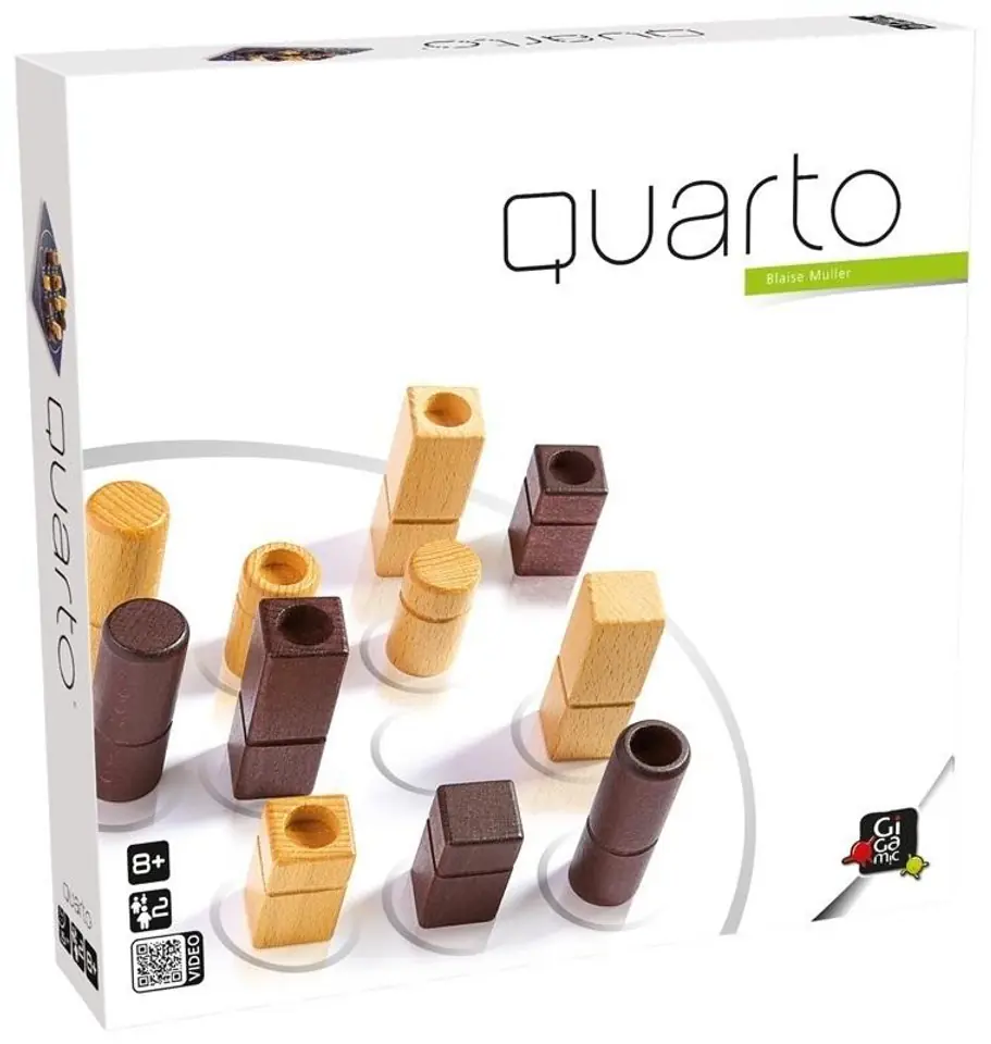 Gigamic Quarto Game at Wasserman.eu