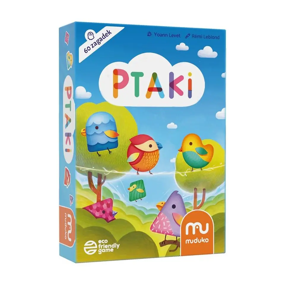 Ptaki. 60 zagadek MUDUKO w sklepie Wasserman.eu