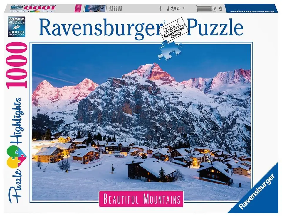 ⁨Puzzle 1000 Bernese Oberland, Murren⁩ w sklepie Wasserman.eu