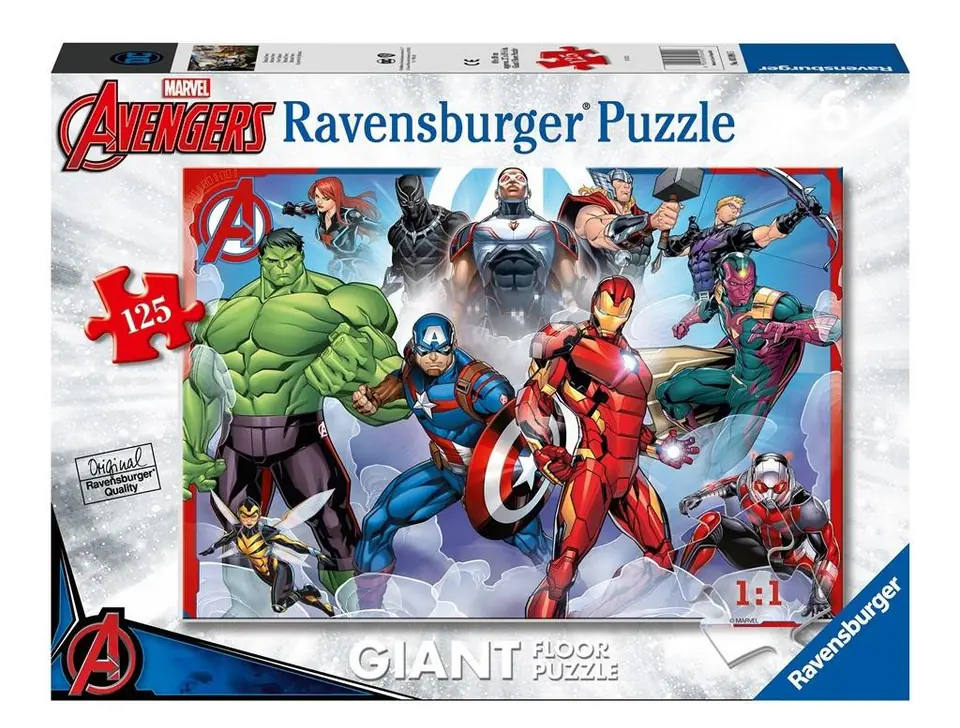 Puzzle 125 Avengers Giant w sklepie Wasserman.eu