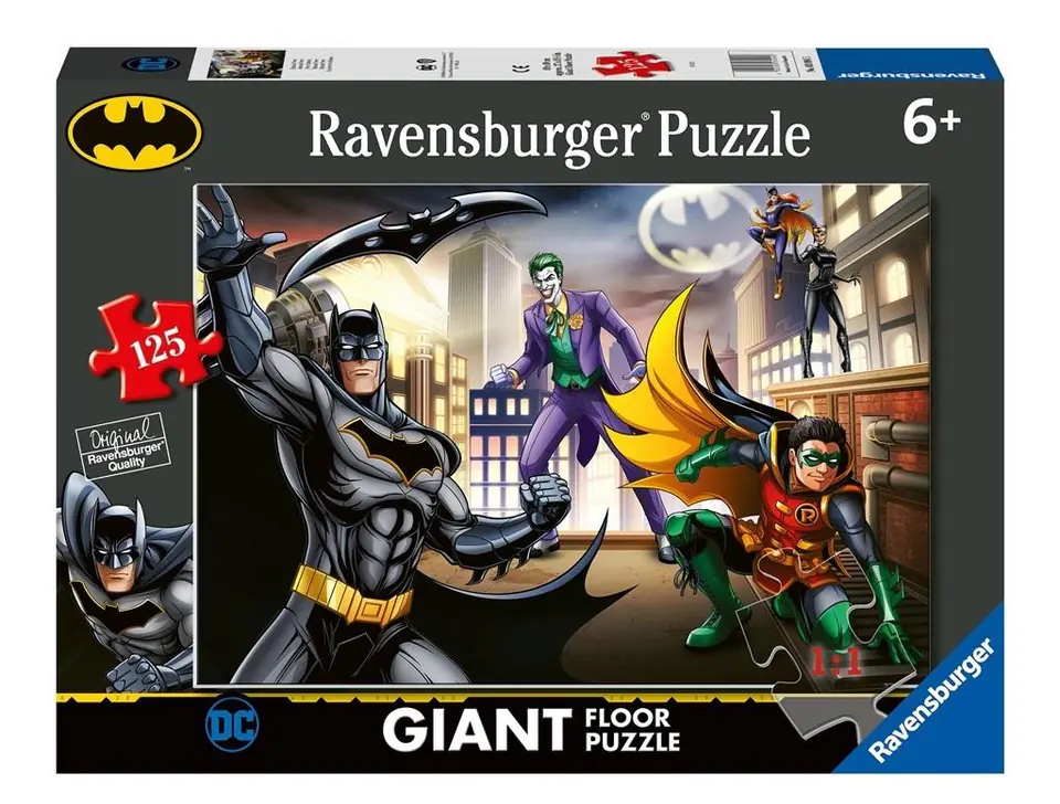 ⁨Puzzle 125 Batman Giant⁩ w sklepie Wasserman.eu