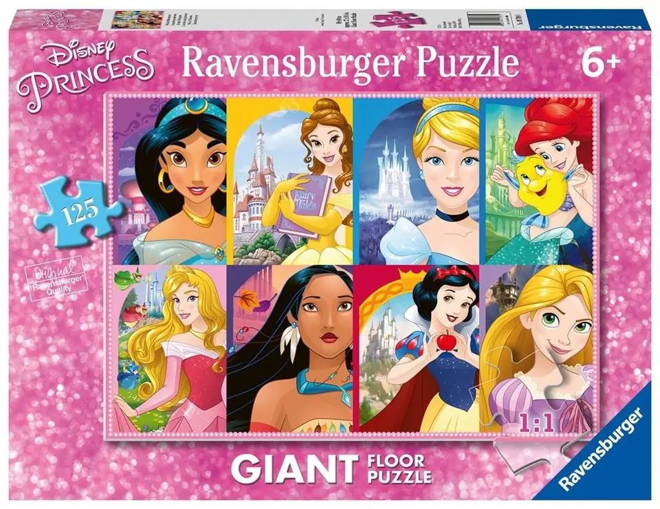 Puzzle 125 Disney Princess Giant w sklepie Wasserman.eu