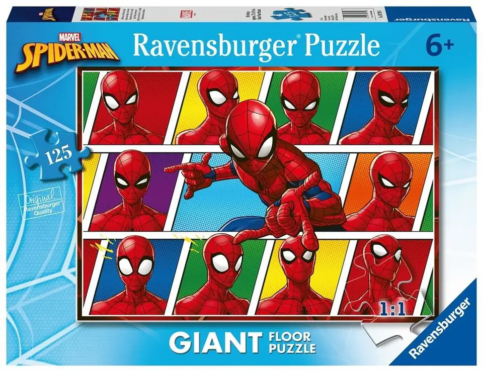 ⁨Puzzle 125 Spiderman Giant⁩ w sklepie Wasserman.eu