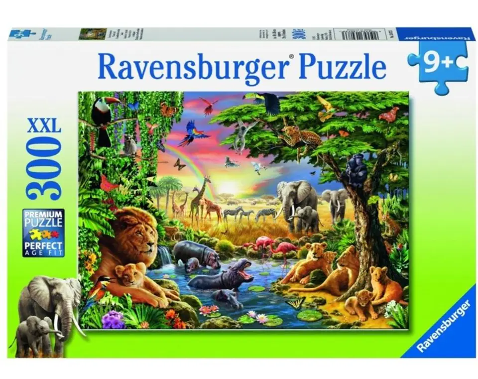 Puzzle 300 Afrykańskie zwierzaki XXL w sklepie Wasserman.eu